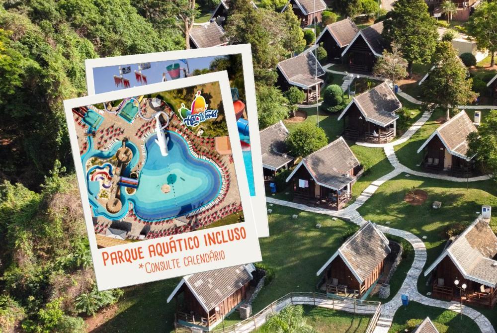 Cabana'S Hotel - Thermas Hot World Монти-Сиан Экстерьер фото